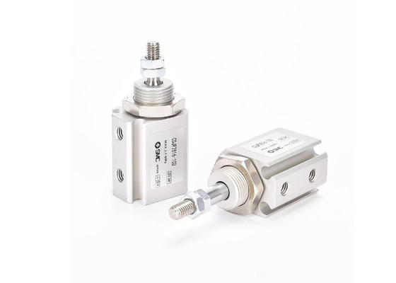 Compact Pin Cylinder for Tight Spaces Auto Return Spring Action Work Pressure 0.05-1.0