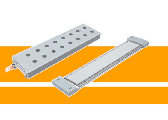 Iron core linear motor LMFC series, water-cooled system, no wear, 0 backlash, high-speed, high-precision control.