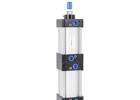 Pneumatic components, SCT series multi-position cylinder, with high thrust output and precise control