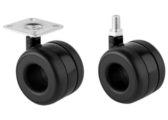 60MM Customizable Silent Wheels 2.5-Inch for Universal Office Furniture Boss Chairs