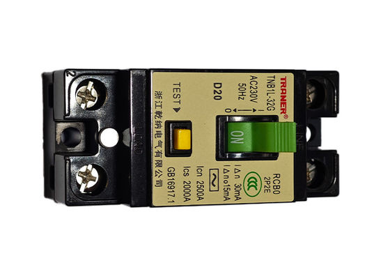 Miniature Earth Leakage Protector TNB1L - 32G with Overload and Short - circuit Protection, Equipment Circuit Breaker, Protection Switch
