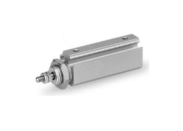 Compact Pin Cylinder for Tight Spaces Auto Return Spring Action Work Pressure 0.05-1.0