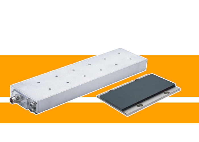 Linear motor LMFP series, water-cooled. There are only two motors in Europe with an instantaneous thrust of 20,000N