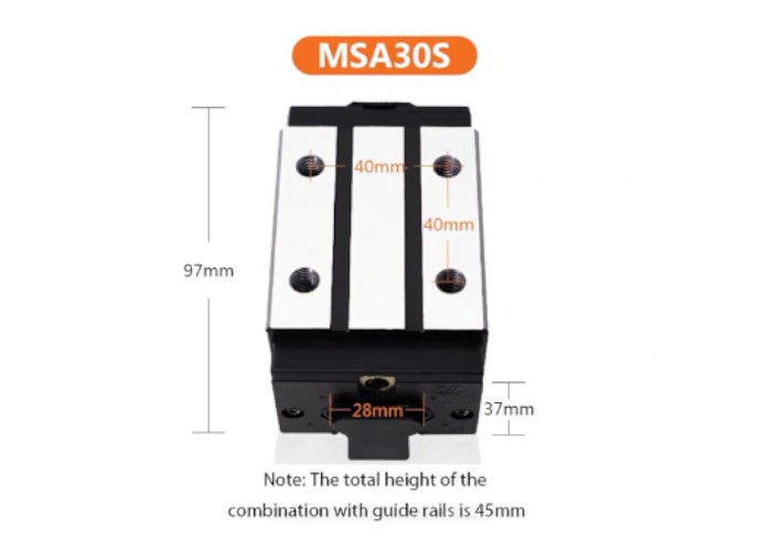 Linear guide rail, precision linear rolling guide rail, customizable, automation industry