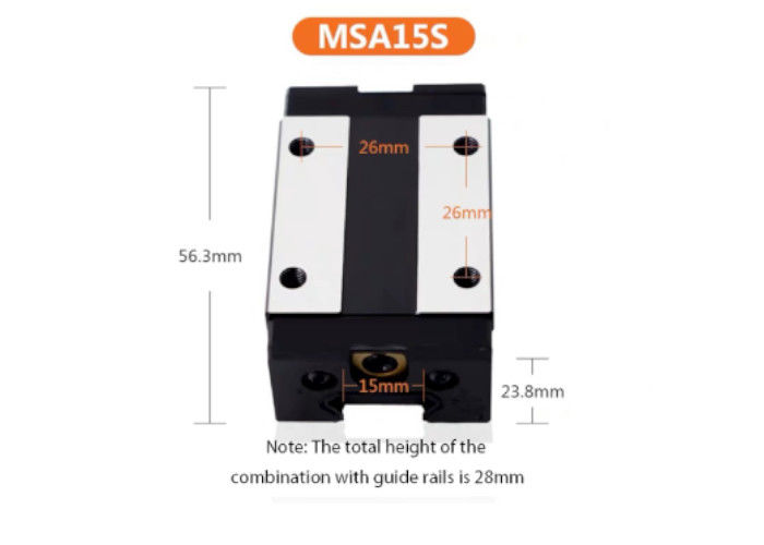 Linear guide rail, precision linear rolling guide rail, customizable, automation industry
