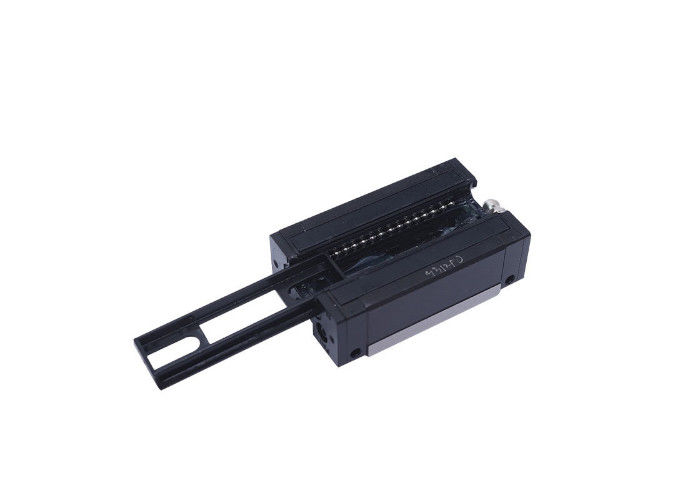 Linear guide MSB series, with automatic centering ability, low noise, and interchangeable features.
