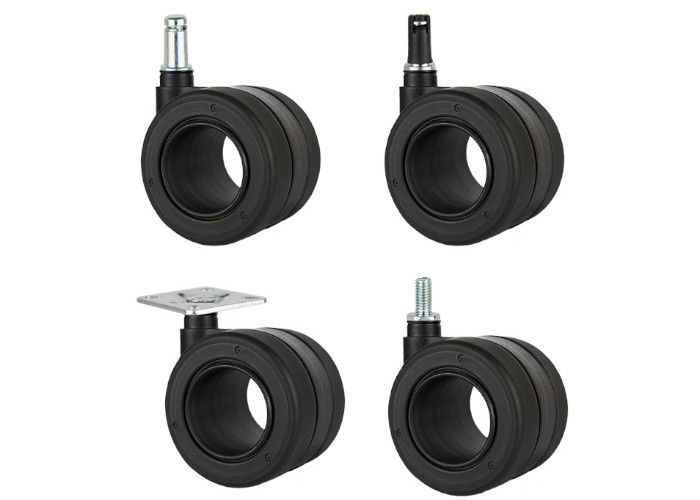 Customized 2.5-inch Polyurethane Casters For Silent Office Chair And Amusement Equipment
