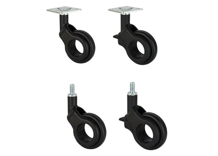 2.5-Inch Universal Caster Polyurethane Wheels for Home and Office Furniture